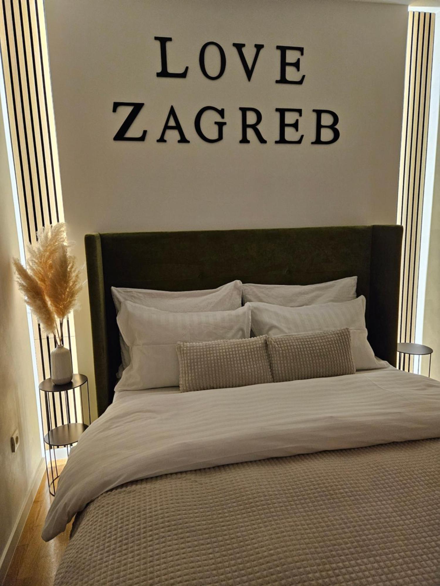 Apartment I Love Zagreb, Free Private Parking מראה חיצוני תמונה
