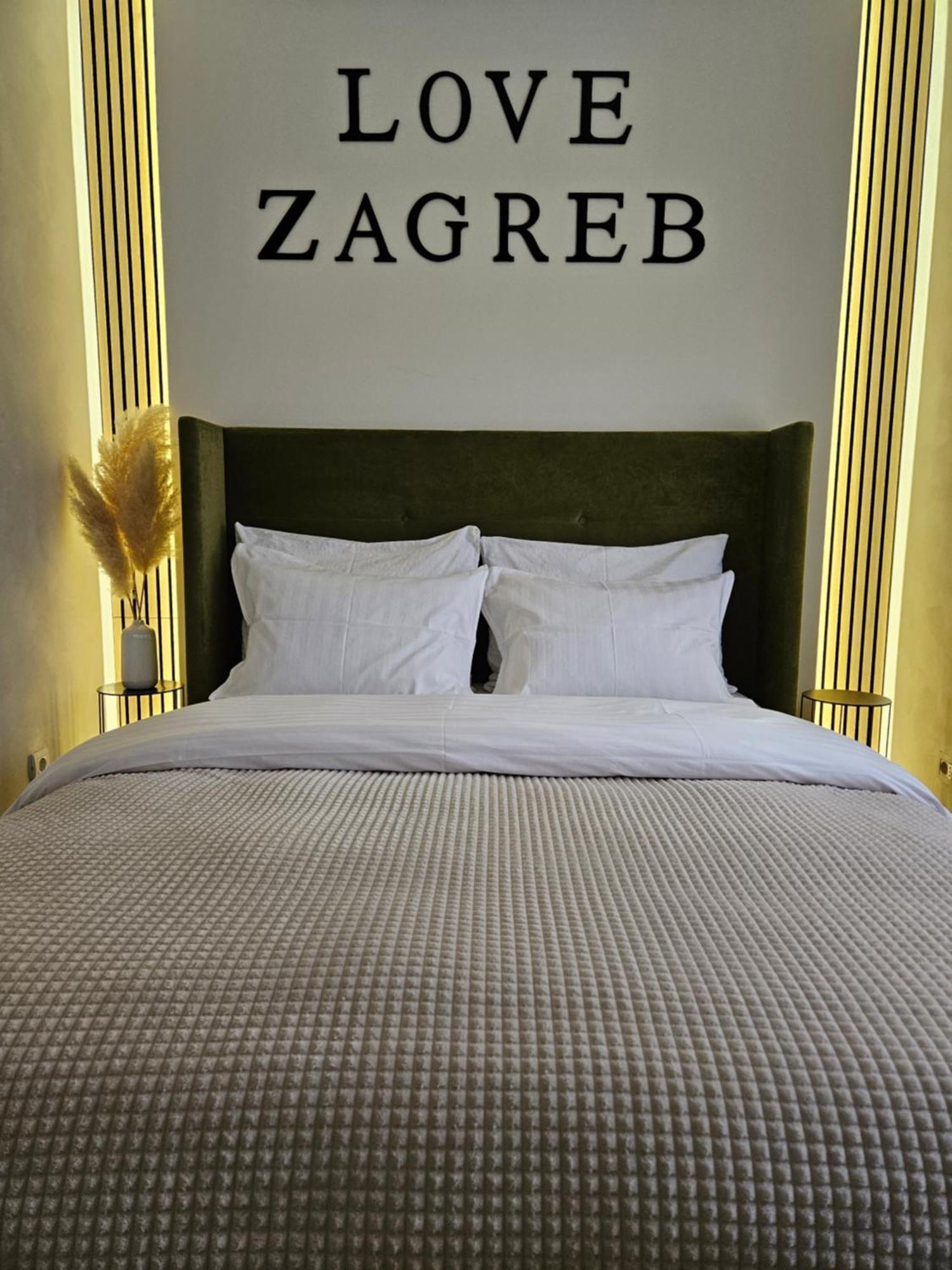 Apartment I Love Zagreb, Free Private Parking מראה חיצוני תמונה